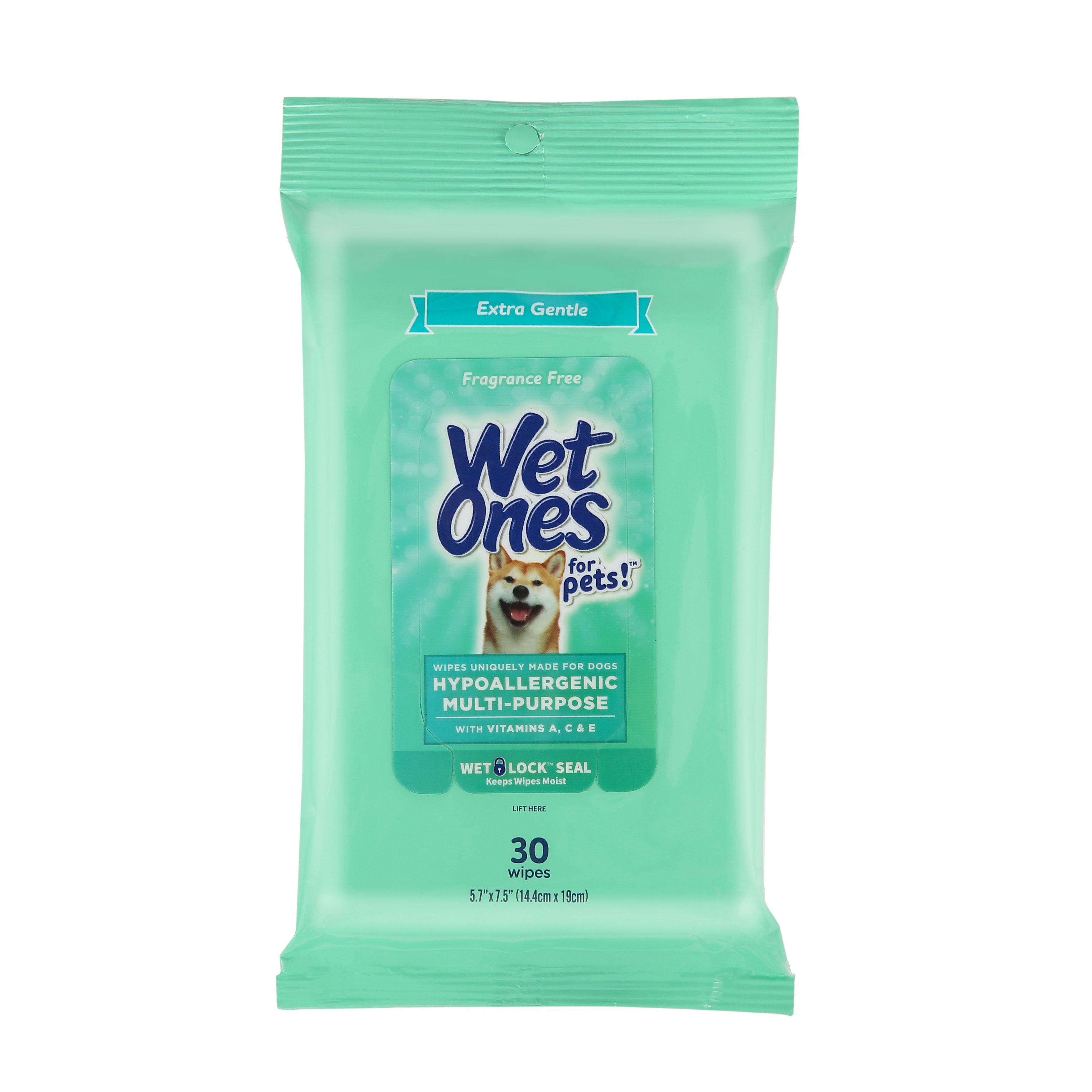 Wet Ones for Pets Freshening Multi-Purpose Cat Wipes with Aloe Vera in  Fresh Scent and Wet Lock Seal, Count of 100